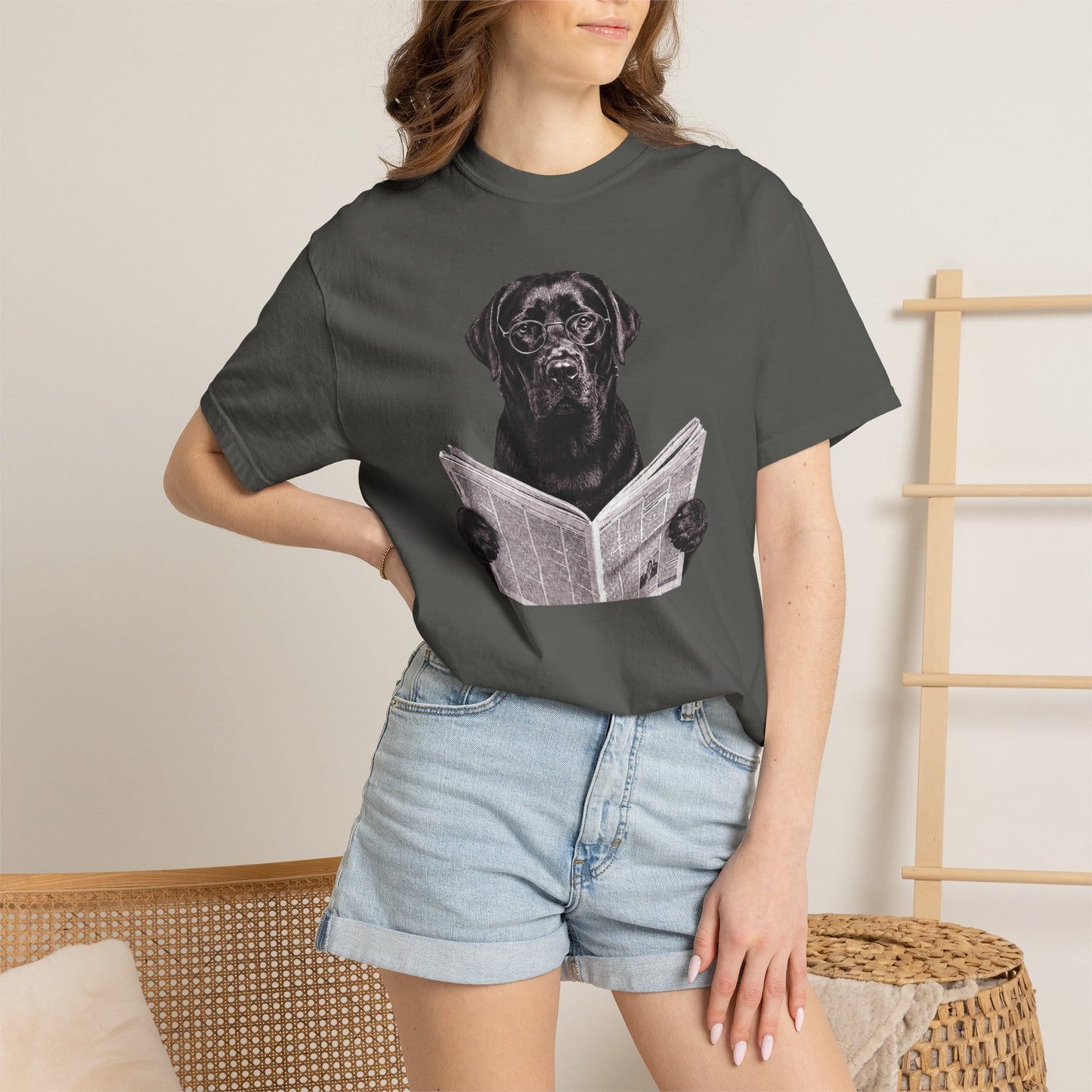 Labrador Retriever Reading T-Shirt
