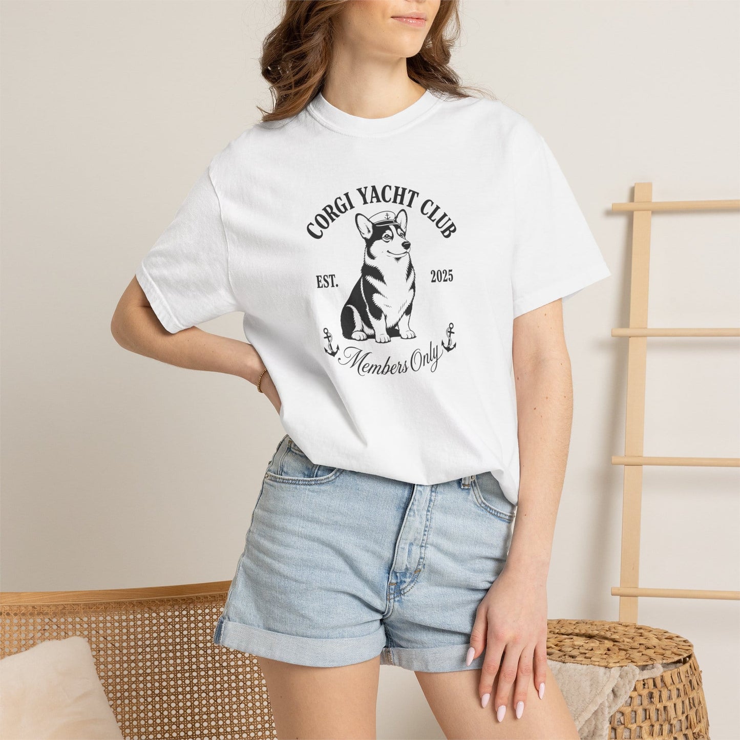 Corgi Yacht Club T-Shirt