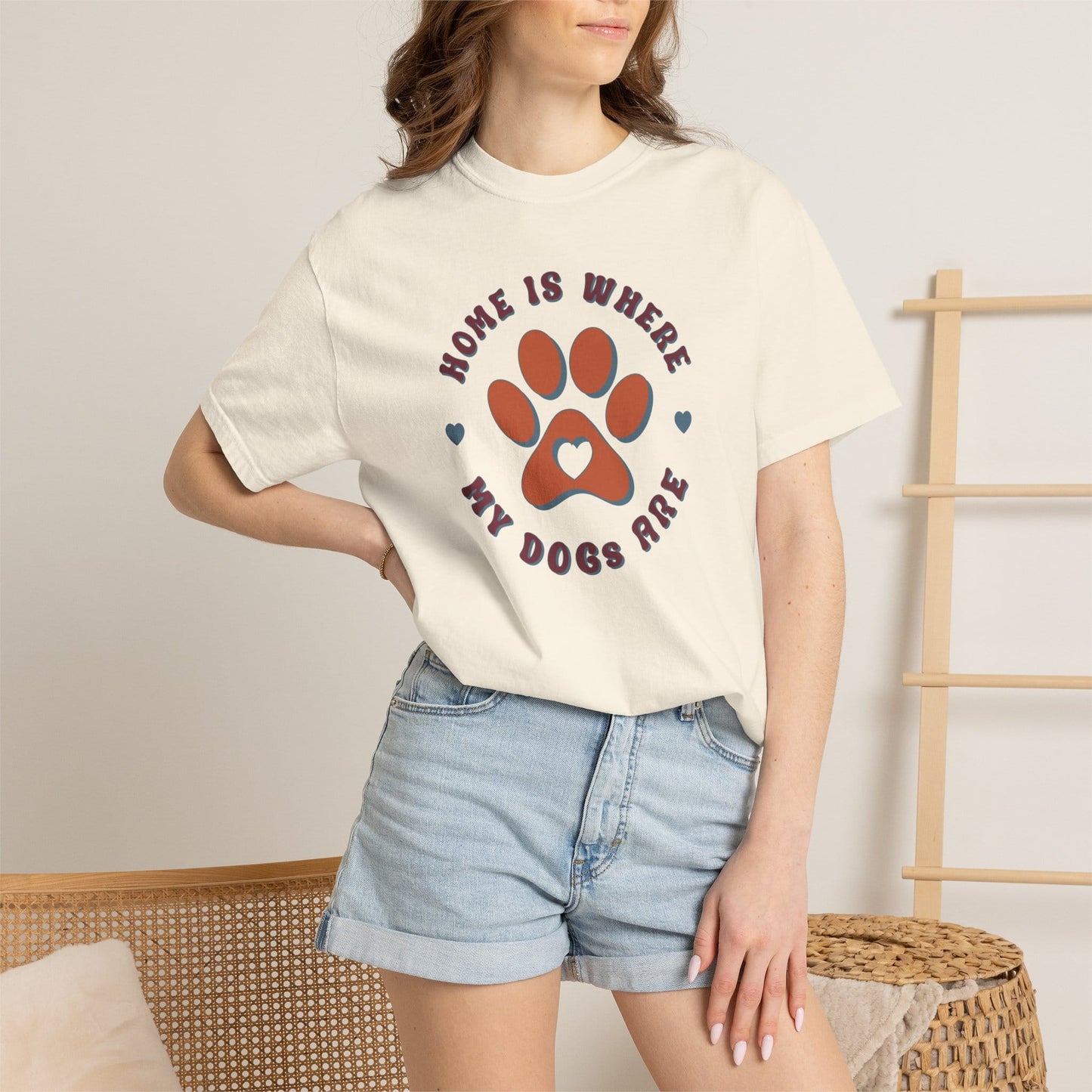 Home Is Where My Dogs Are T-Shirt