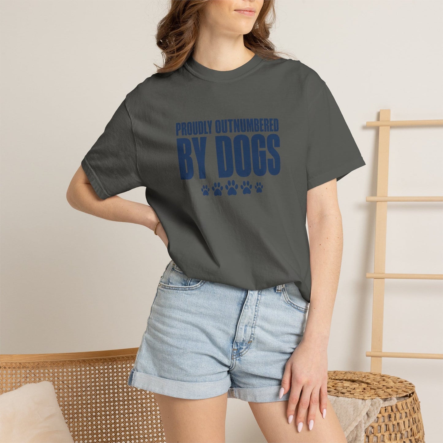 Proudly Outnumbered By Dogs T-Shirt