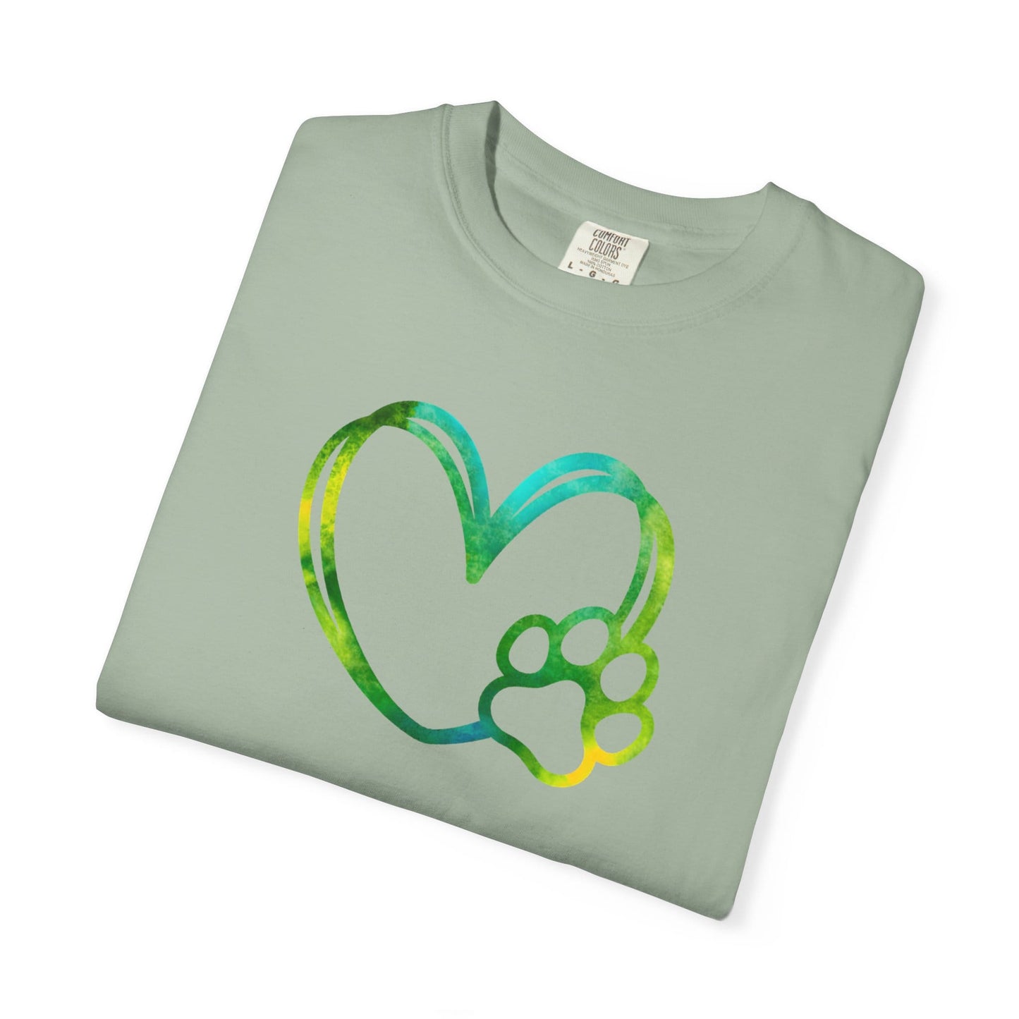 Dog Paw Heart T-Shirt