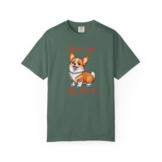 Corgi Short Legs, Big Hearts T-Shirt