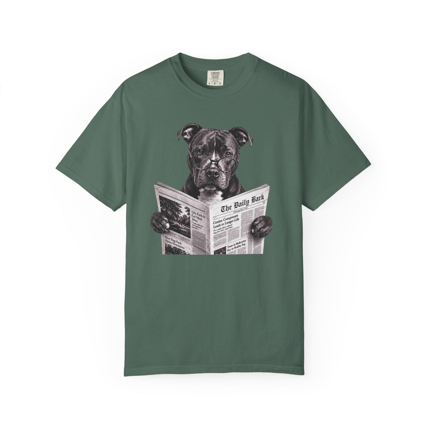 Pitty Reading - Pitbull Humor T-Shirt