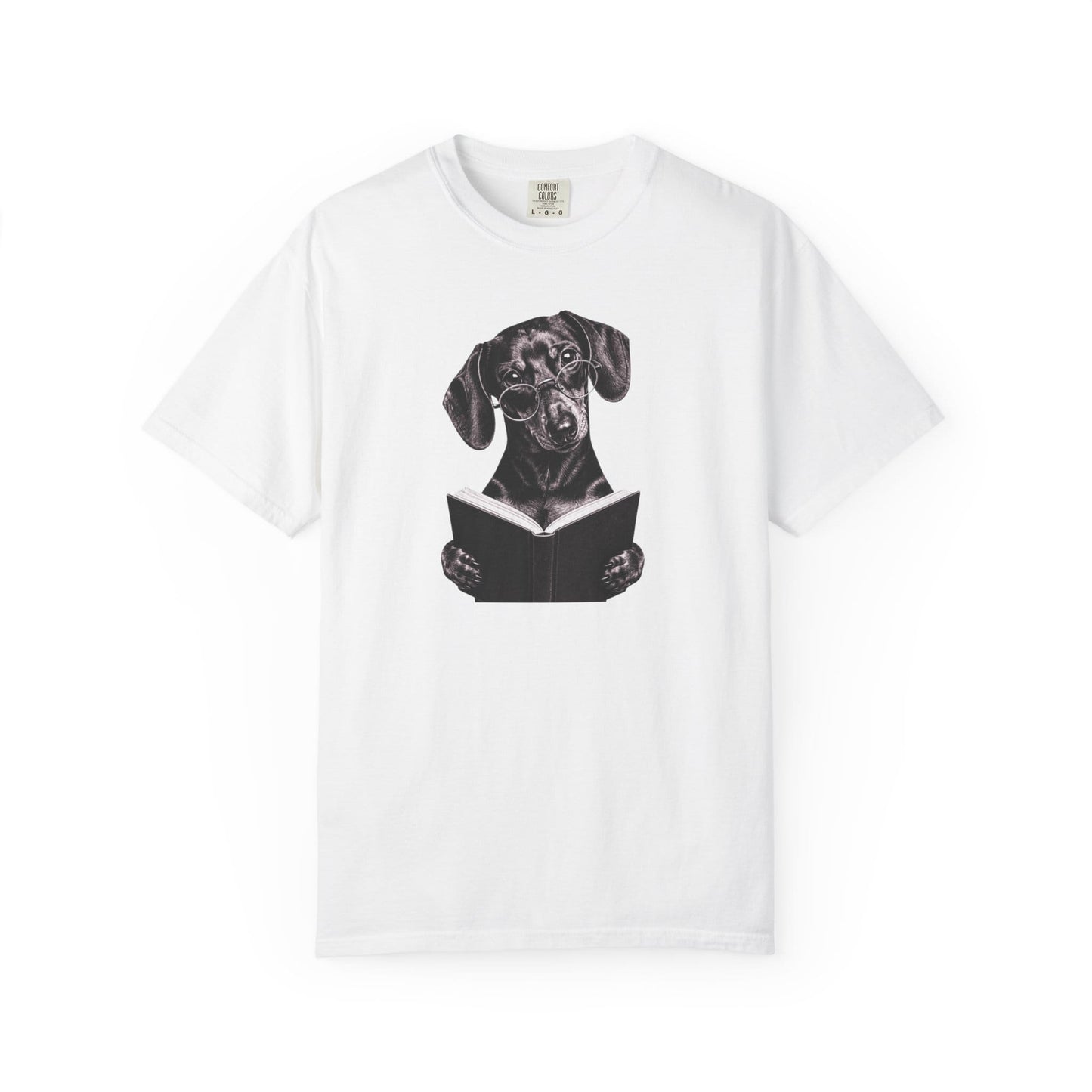 Doxie Reading T-Shirt