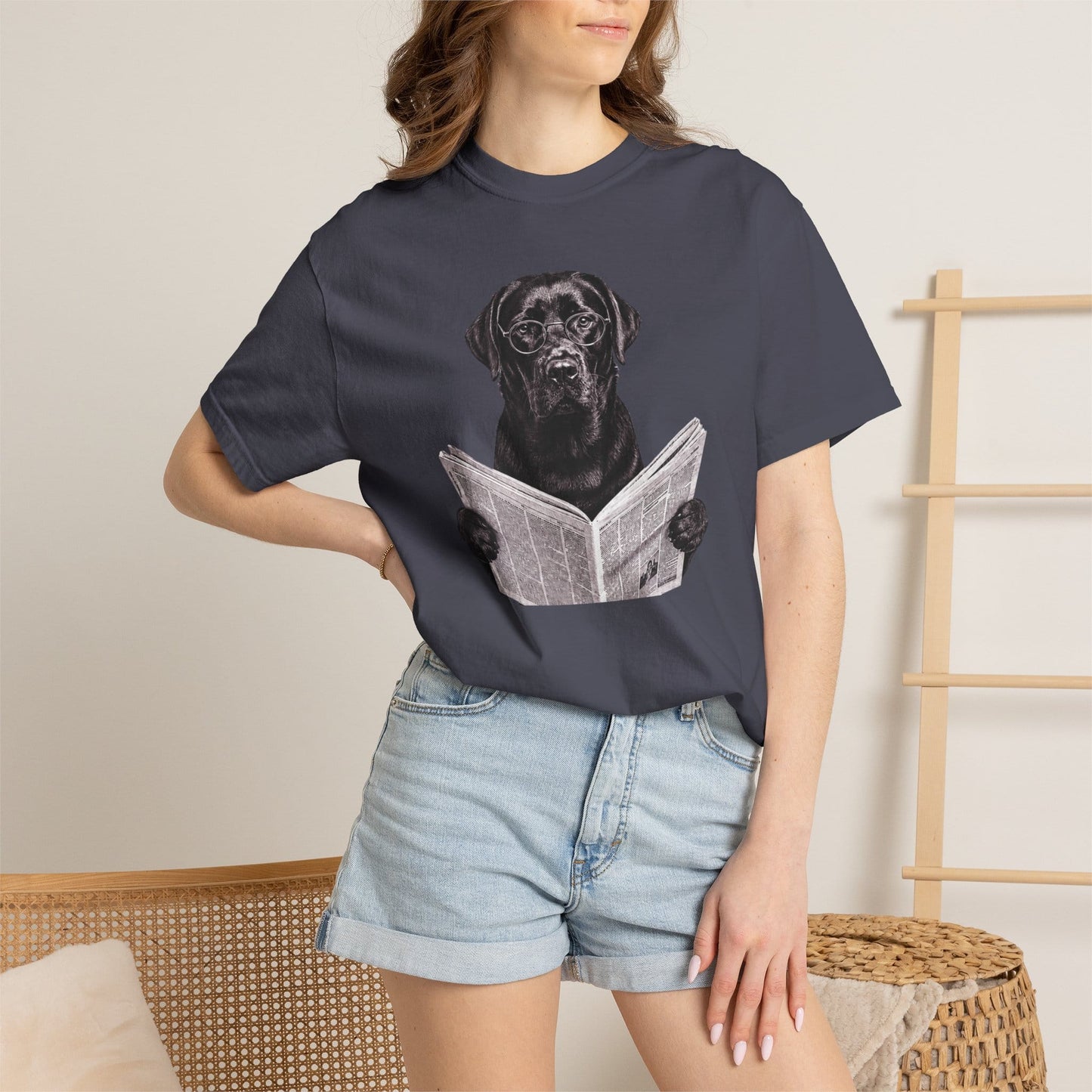 Labrador Retriever Reading T-Shirt