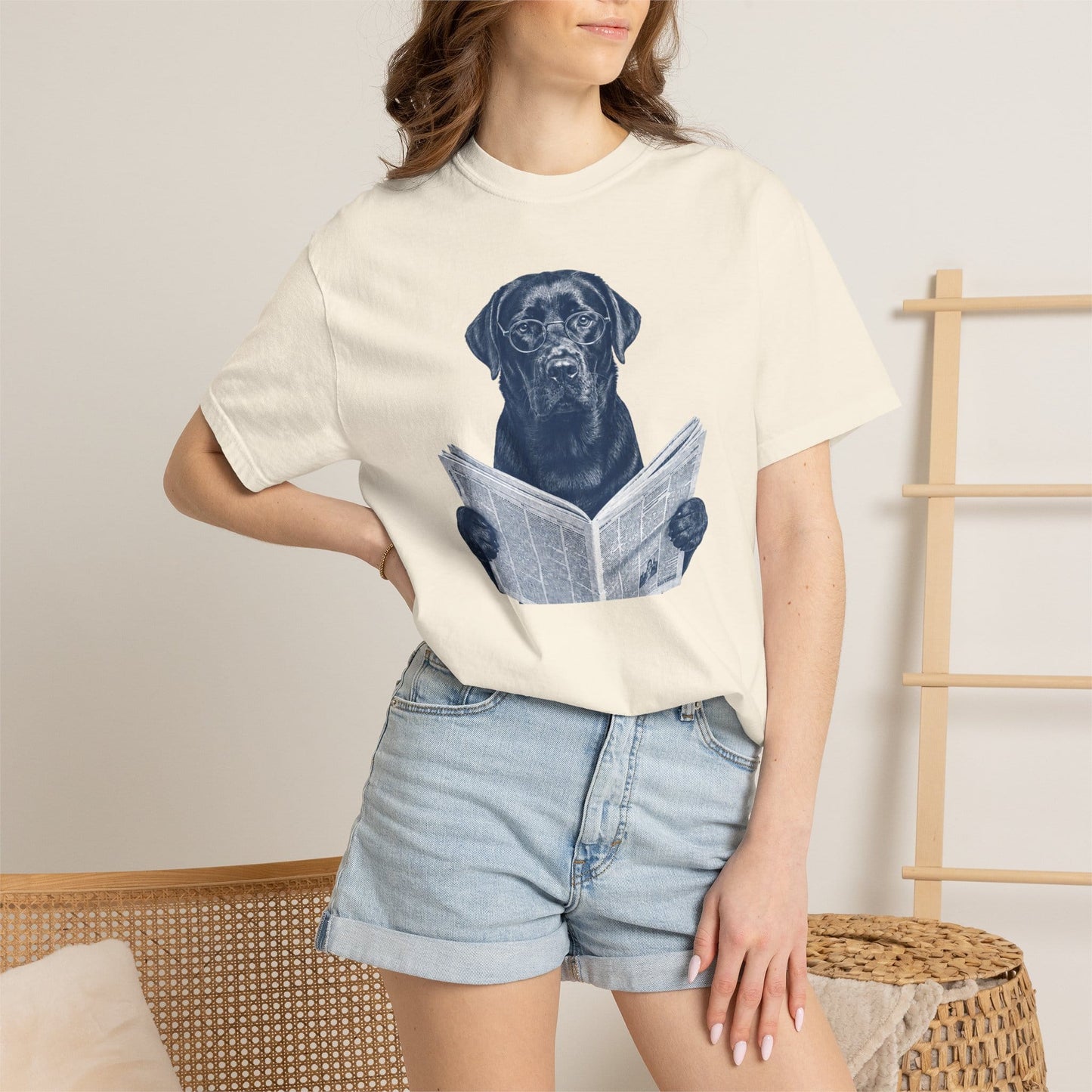 Labrador Retriever Reading T-Shirt