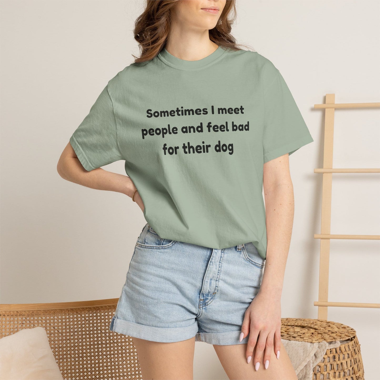 Sometimes I Meet People And Feel Bad For Their Dog T-Shirt