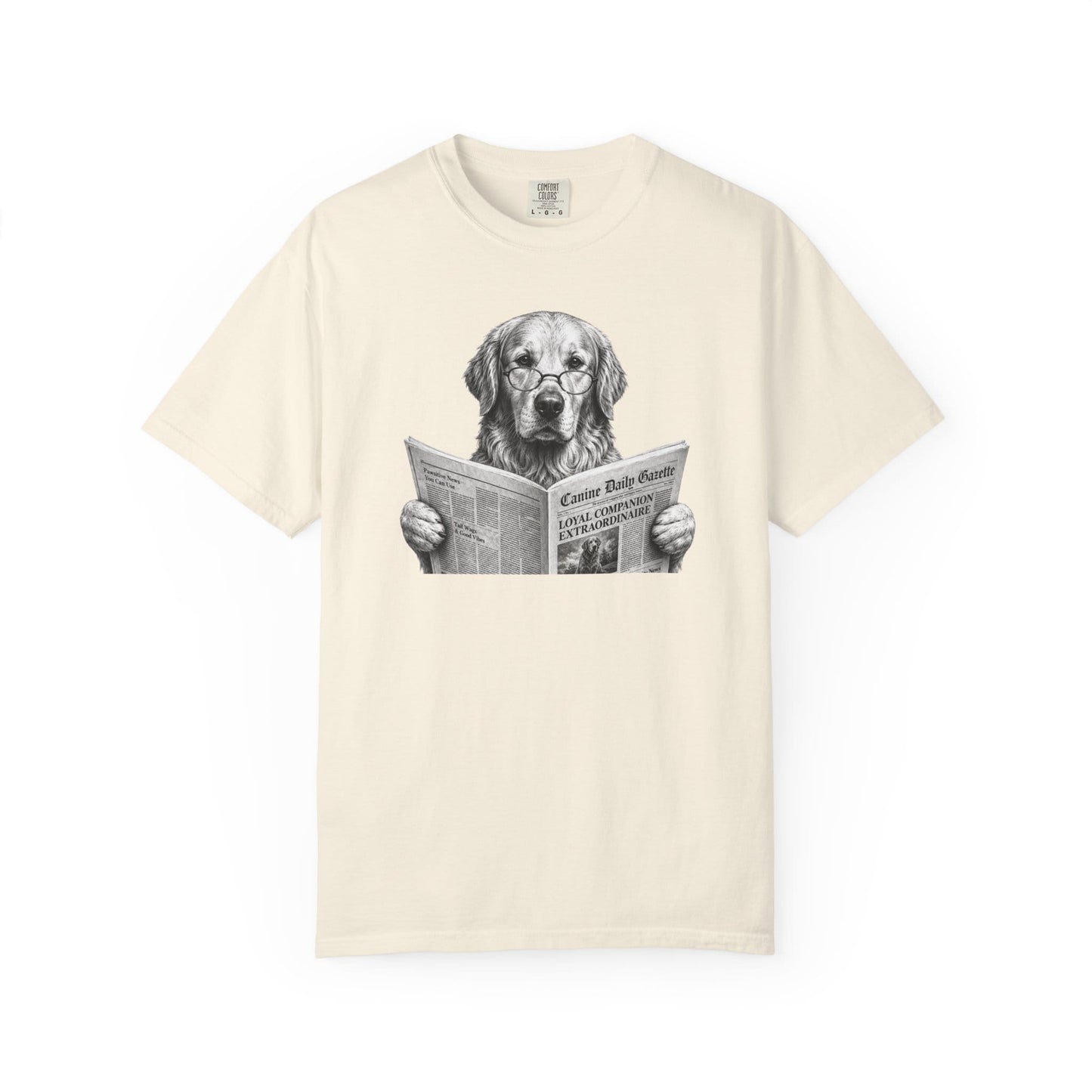 Golden Retriever Reading T-Shirt