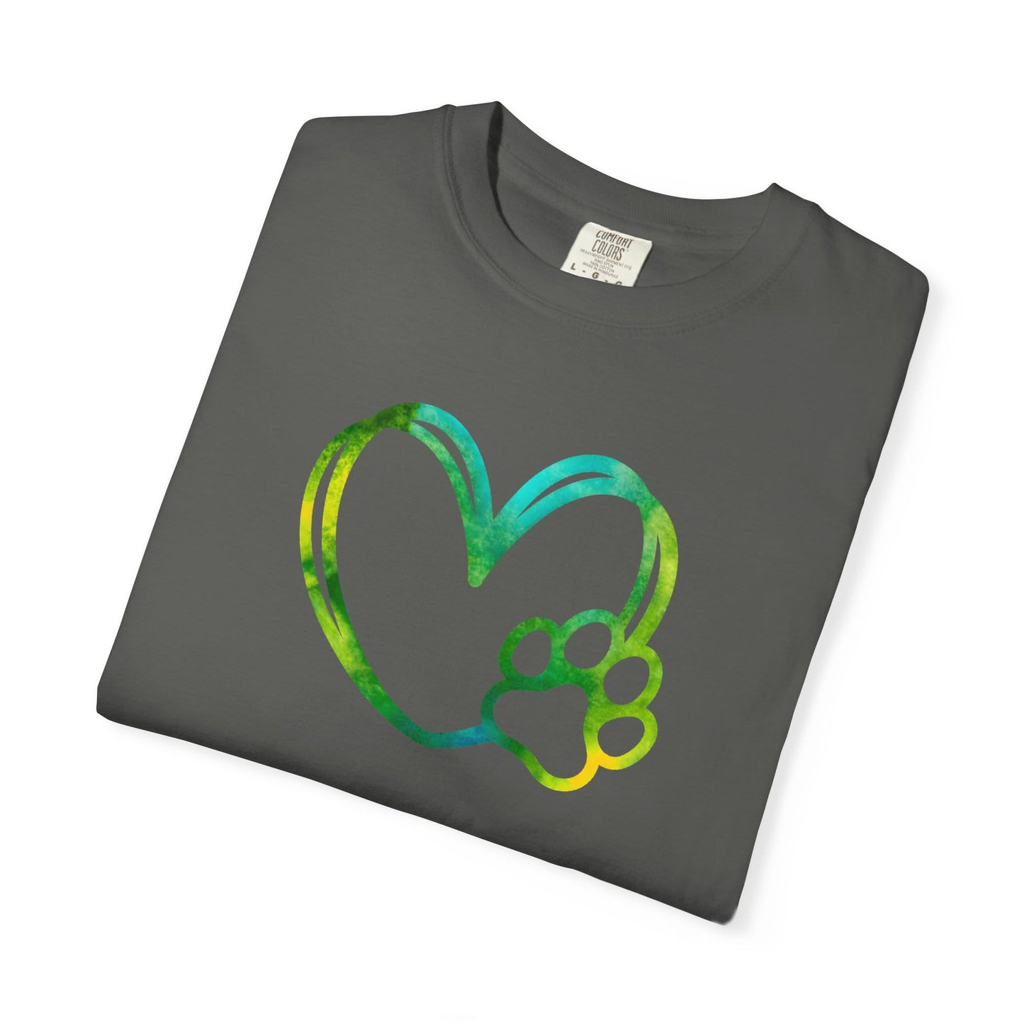 Dog Paw Heart T-Shirt