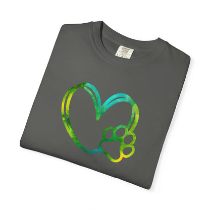 Dog Paw Heart T-Shirt