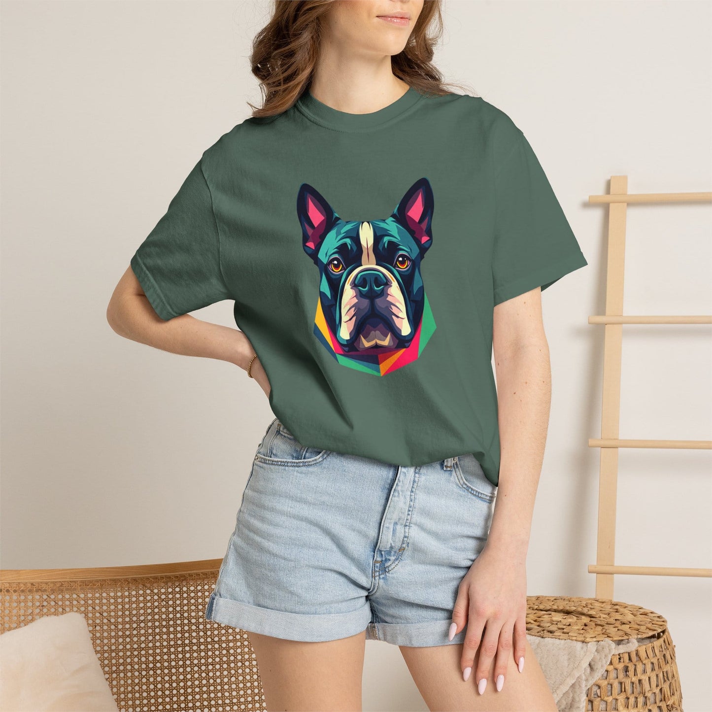 Neon Bulldog T-Shirt