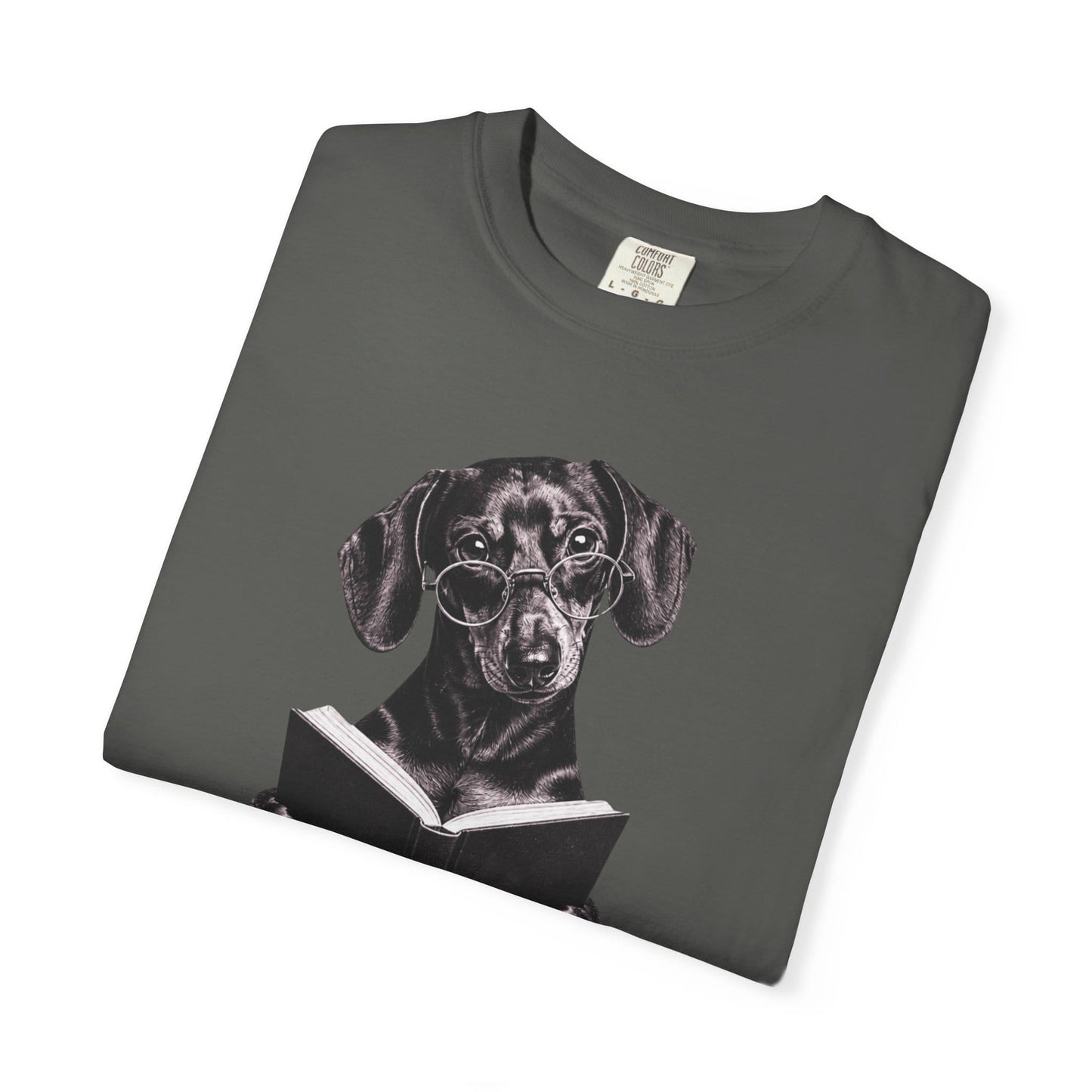 Doxie Reading T-Shirt