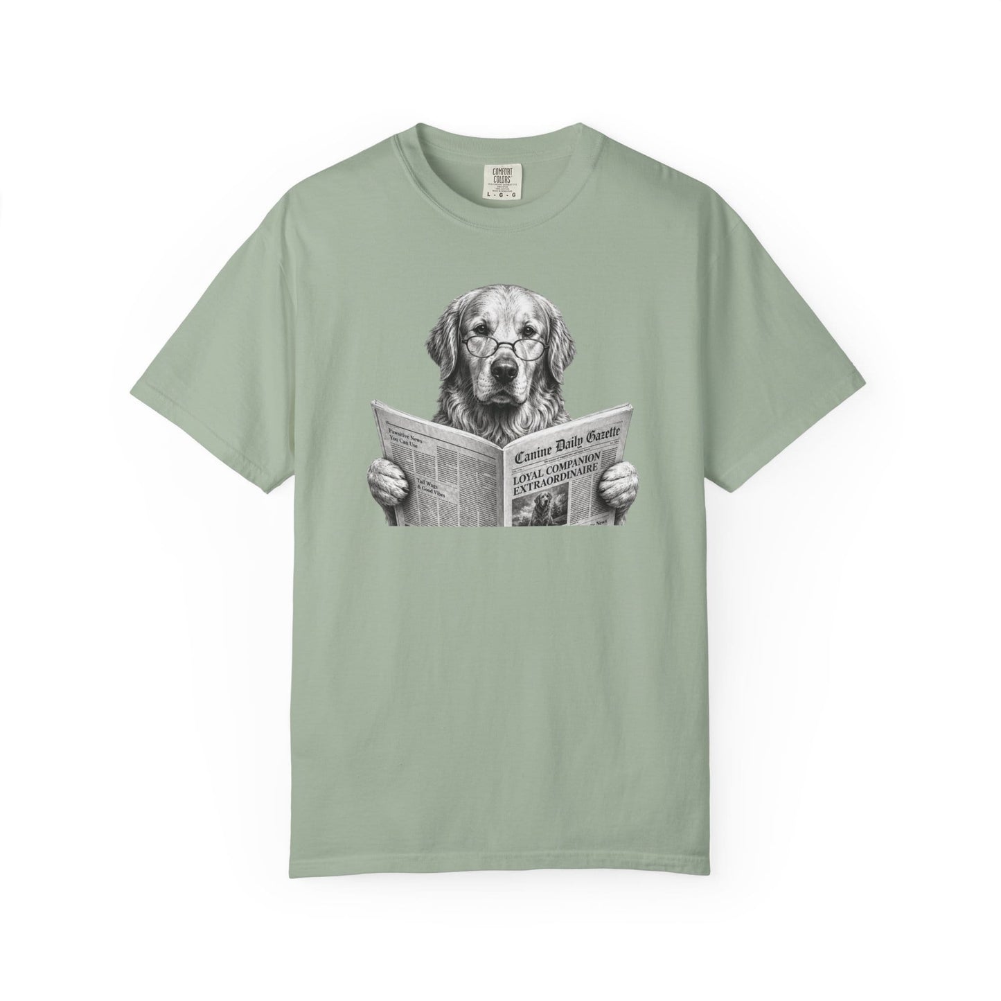 Golden Retriever Reading T-Shirt