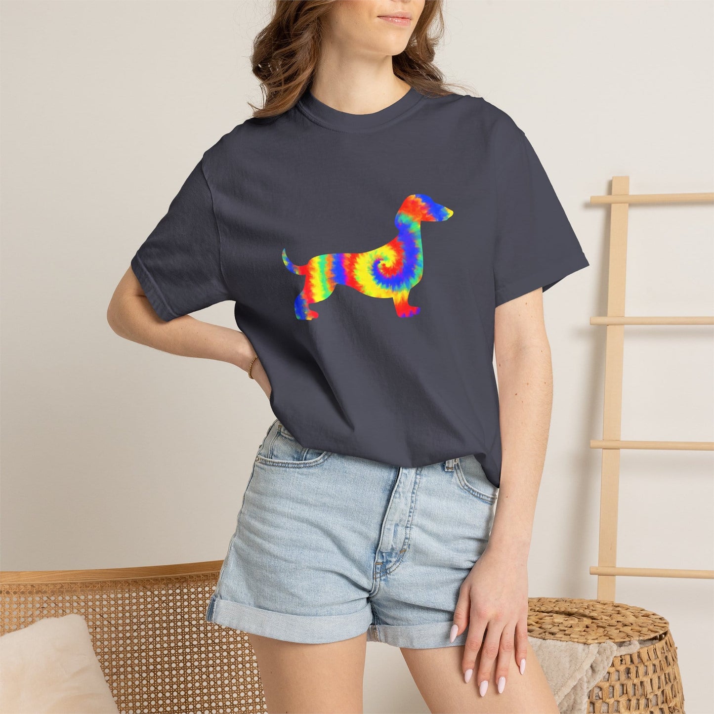 Tie-Dye Dachshund T-Shirt