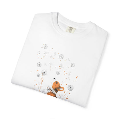 Corgi With Flowers T-Shirt