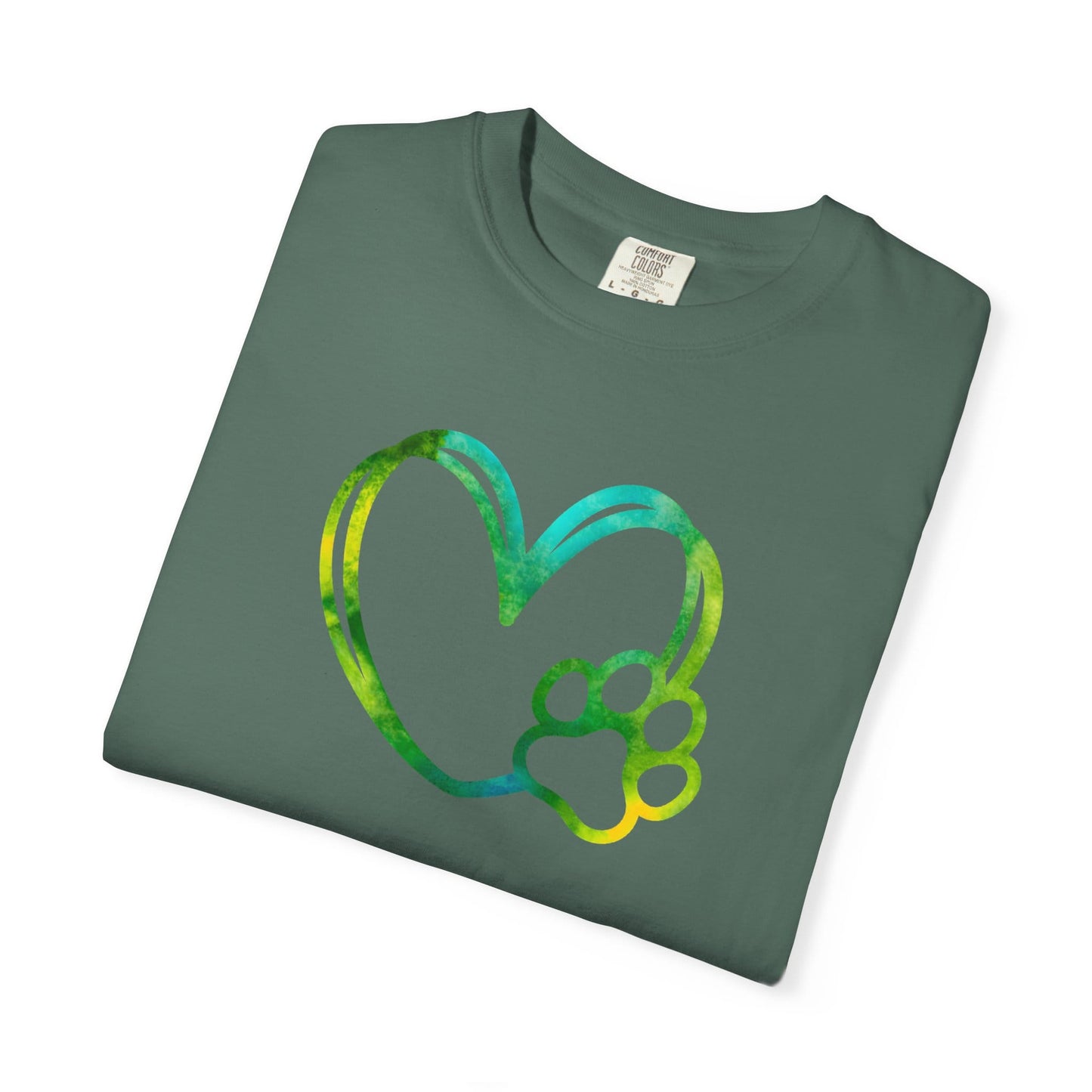 Dog Paw Heart T-Shirt