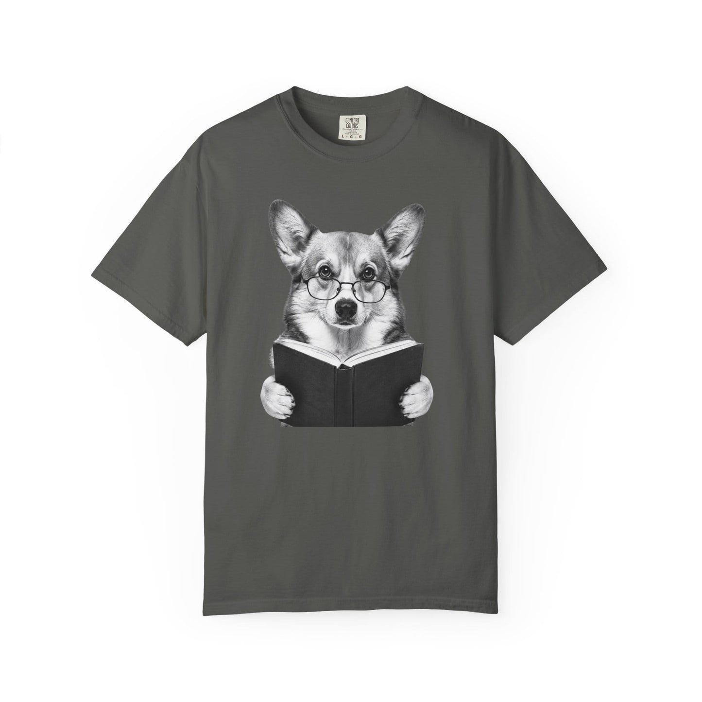 Corgi Reading T-Shirt