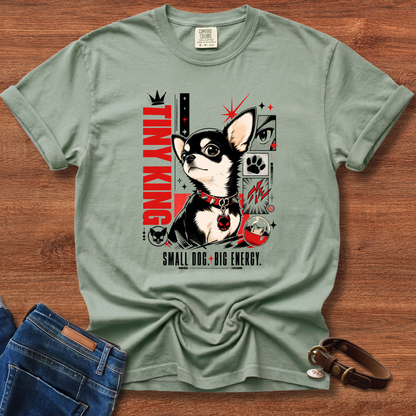 Chihuahua Tiny King Manga T-Shirt