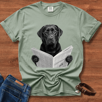 Labrador Retriever Reading T-Shirt