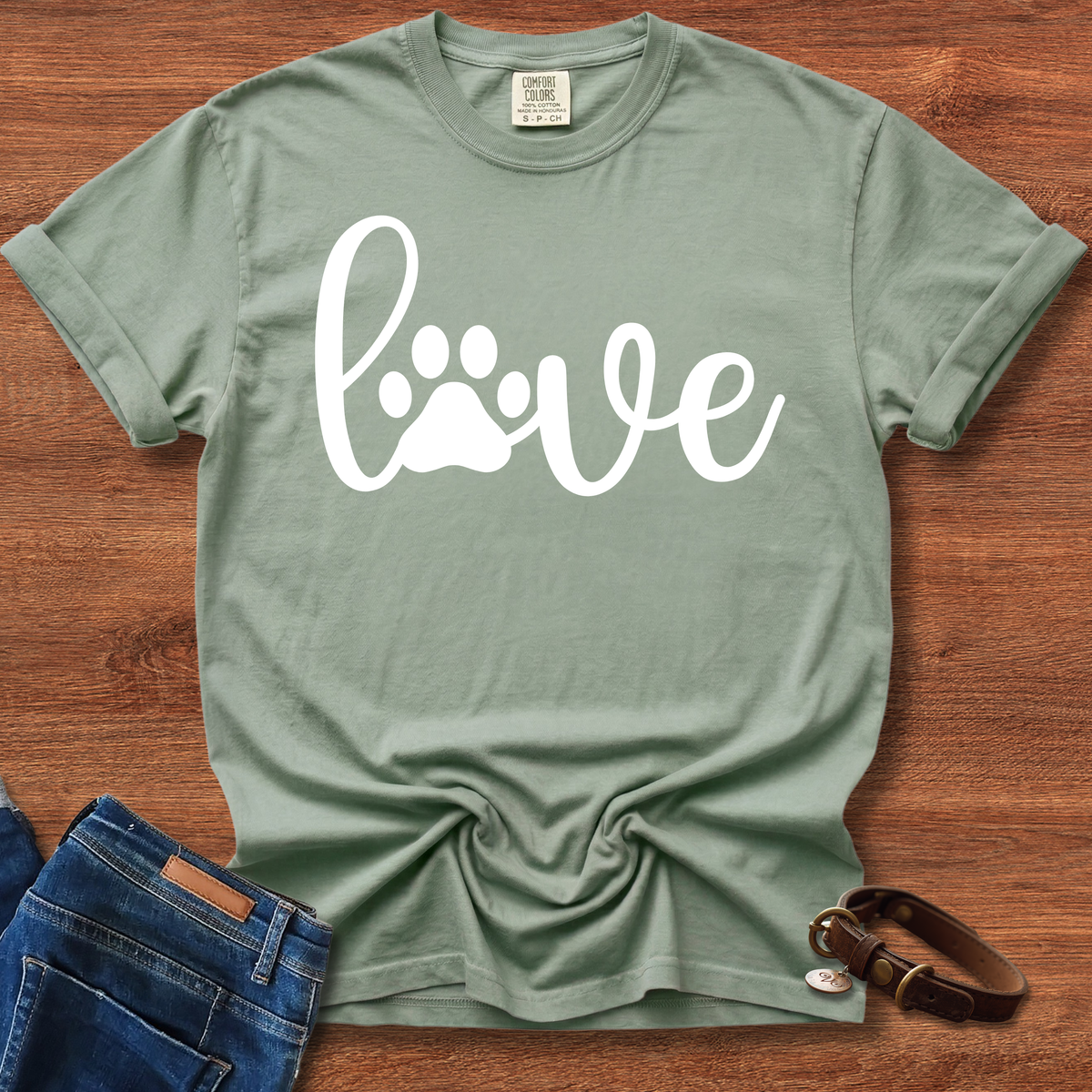 Love With A Paw T-Shirt