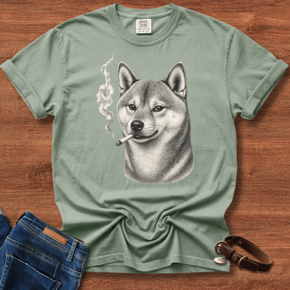 Akita Inu Smoke T-Shirt