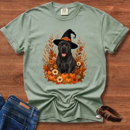 Cane Corso Halloween Witch Dog T-Shirt