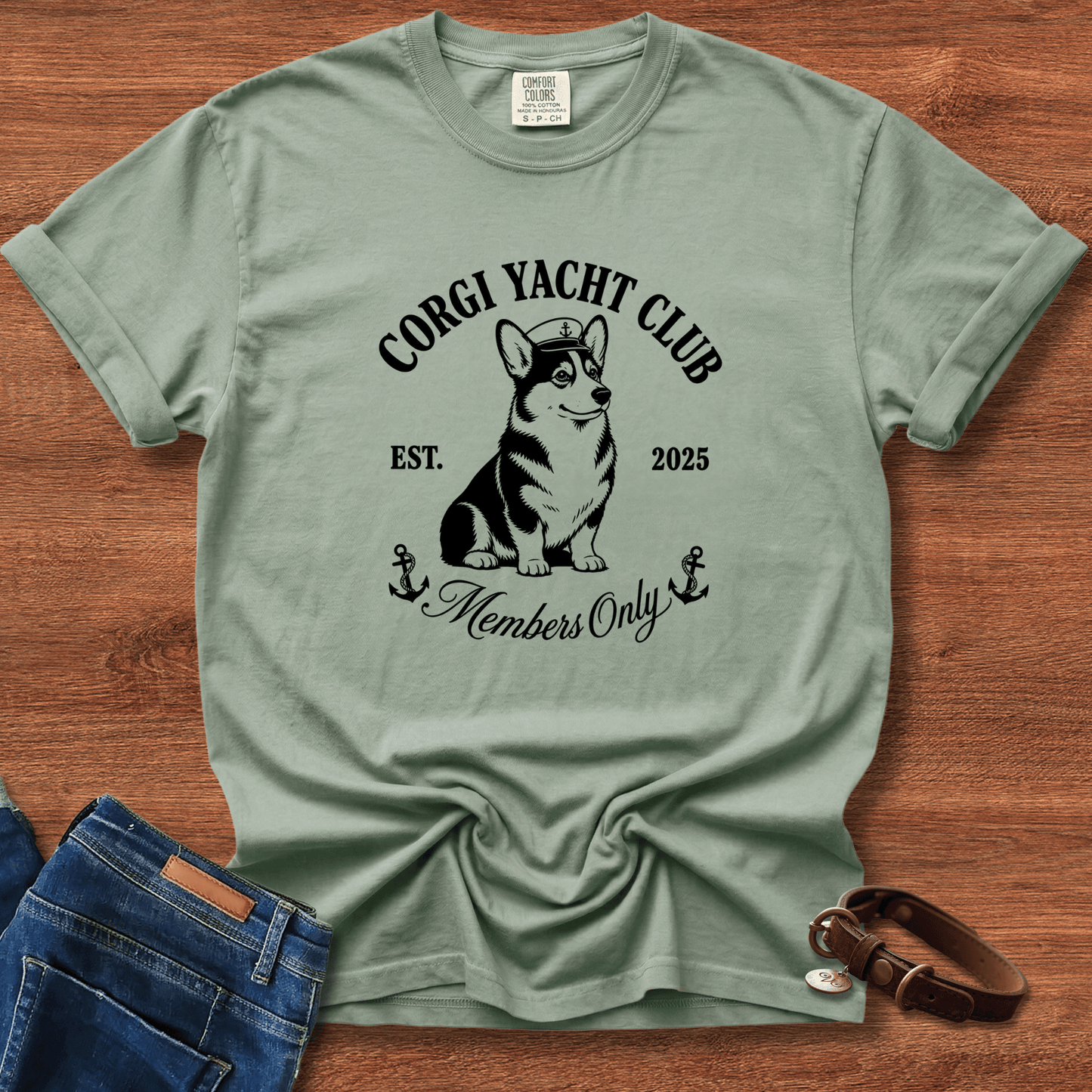Corgi Yacht Club T-Shirt