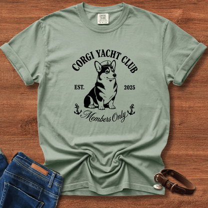 Corgi Yacht Club T-Shirt