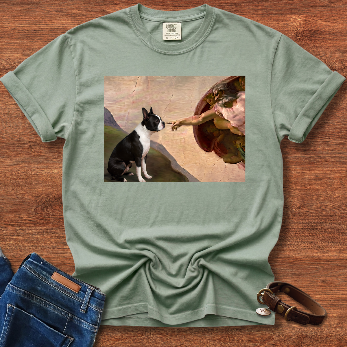 Boston Terrier First Boop T-Shirt