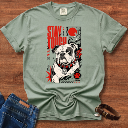 Bulldog Stay Tough Manga T-Shirt