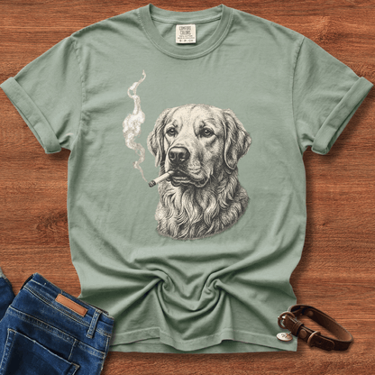 Golden Retriever Smoke T-Shirt