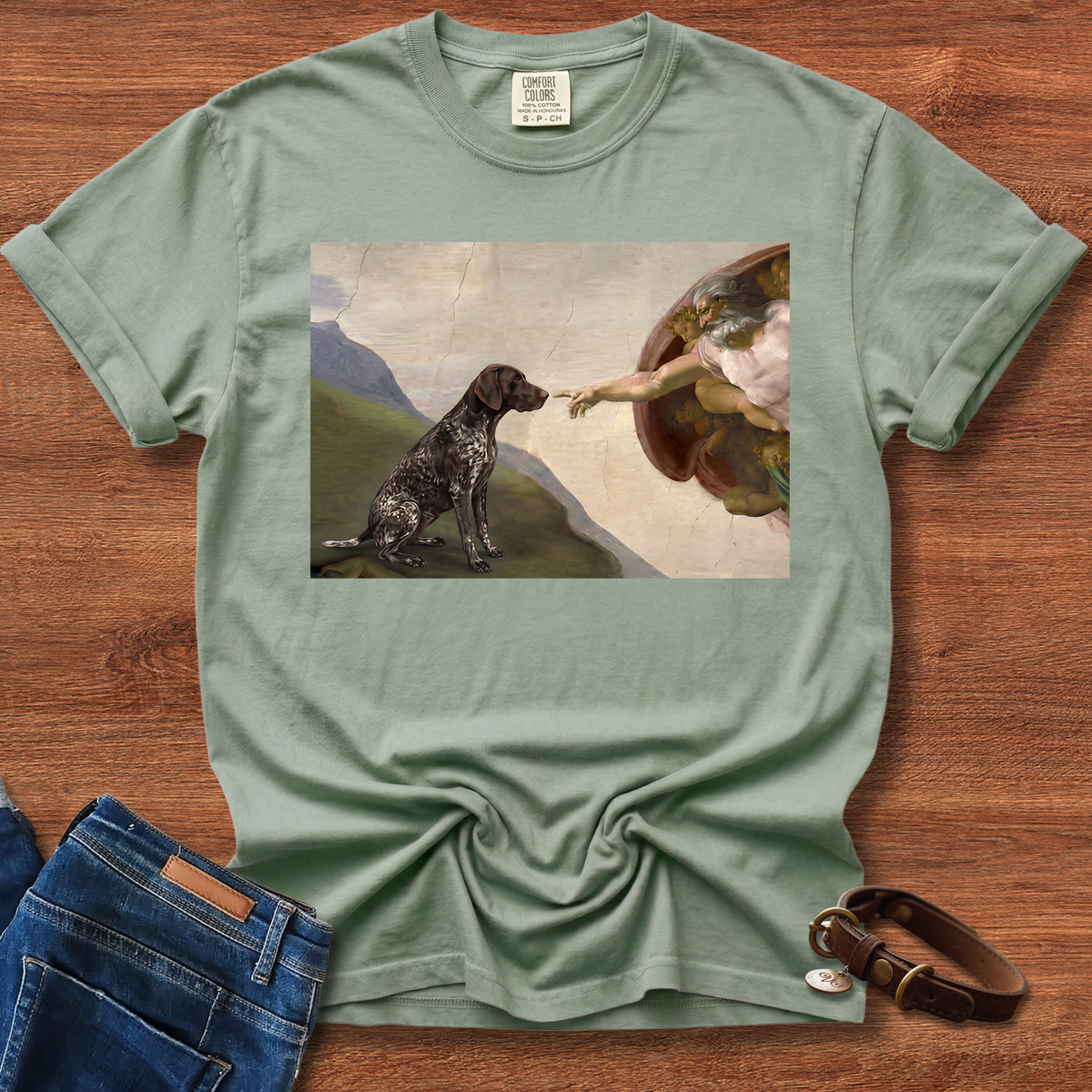 German Short Haired Pointer First Boop T-Shirt