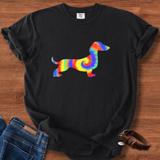 Tie-Dye Dachshund T-Shirt