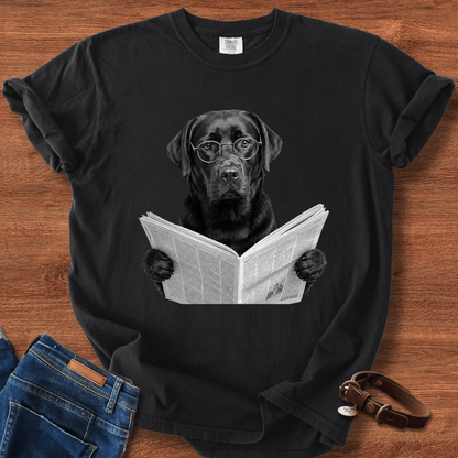 Labrador Retriever Reading T-Shirt