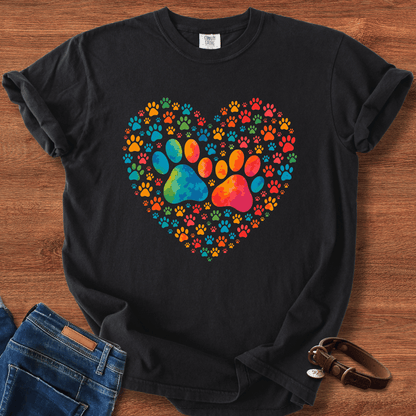 Heart Full Of Paws T-Shirt