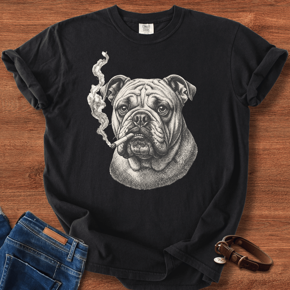 Bulldog Smoke T-Shirt