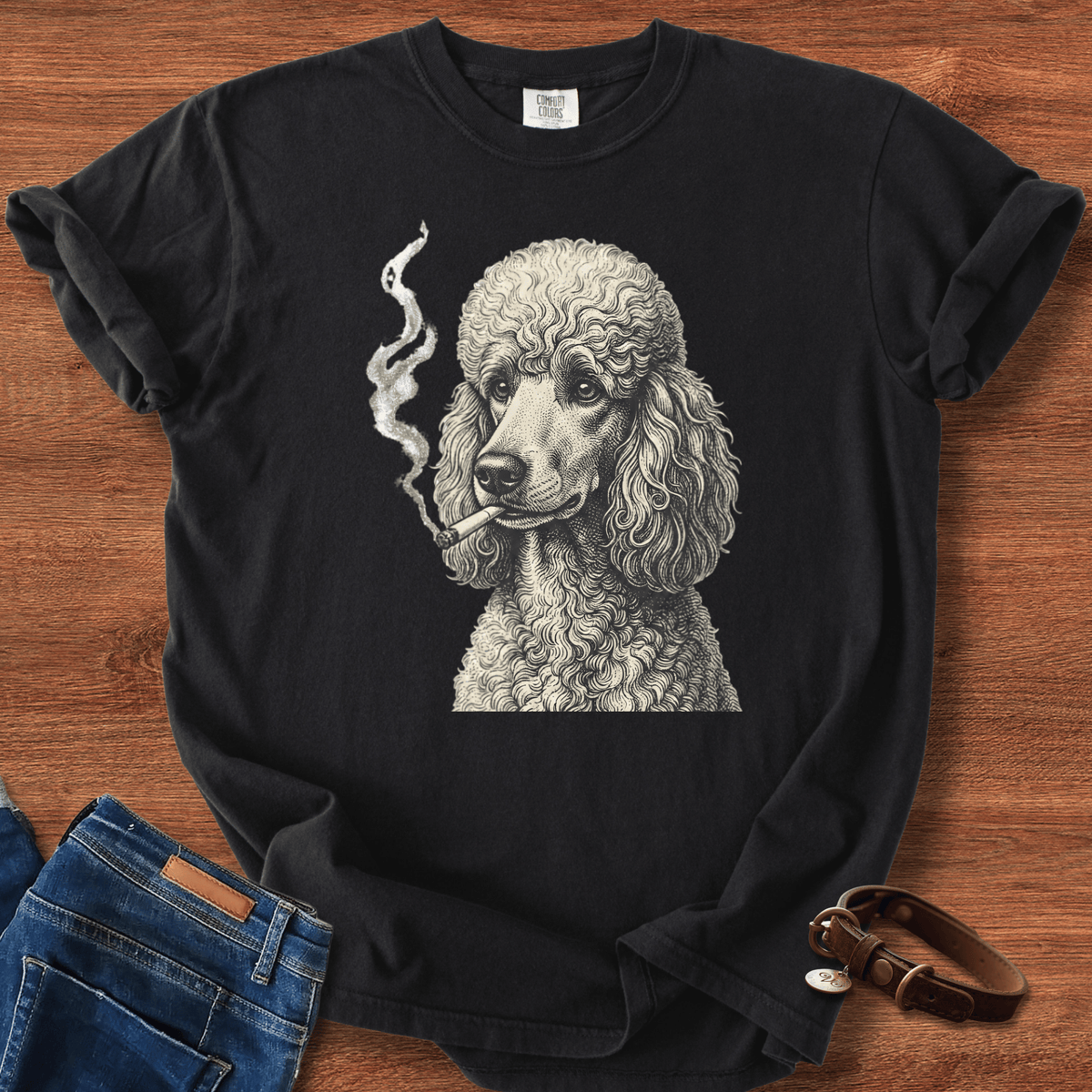 Poodle Smoke T-Shirt