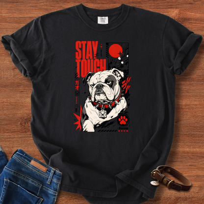 Bulldog Stay Tough Manga T-Shirt