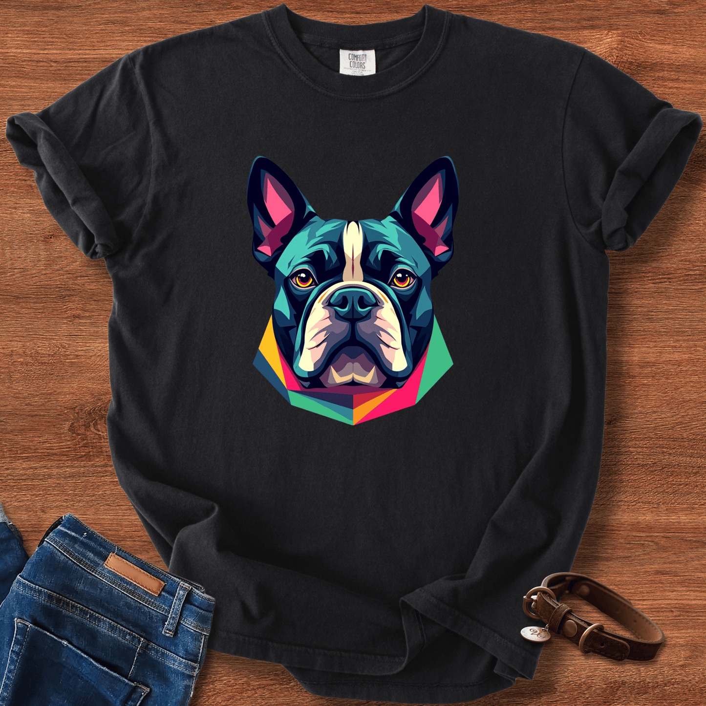 Neon Bulldog T-Shirt