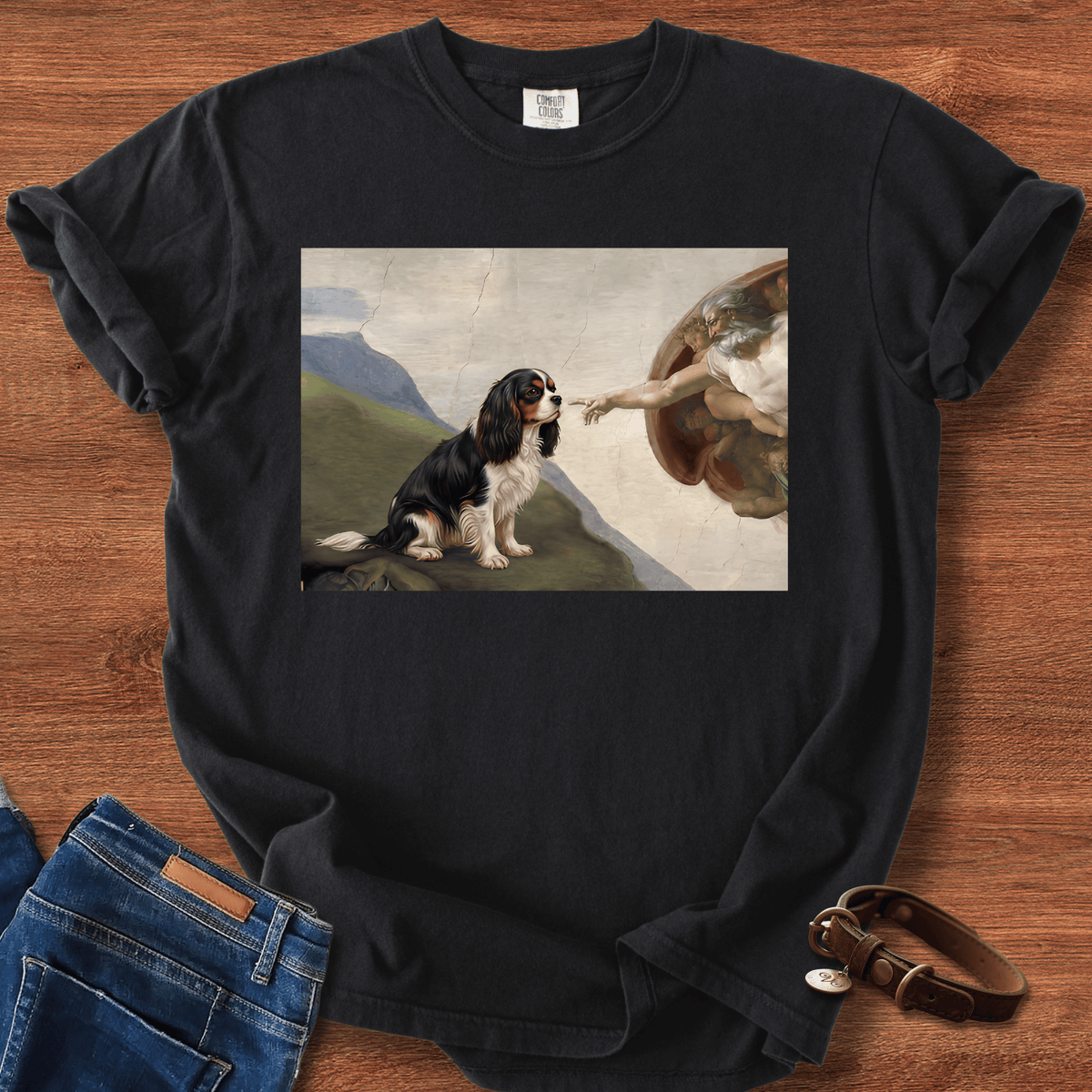 King Charles Spaniel First Boop T-Shirt