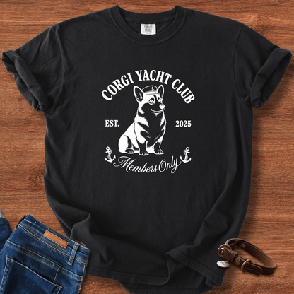 Corgi Yacht Club T-Shirt
