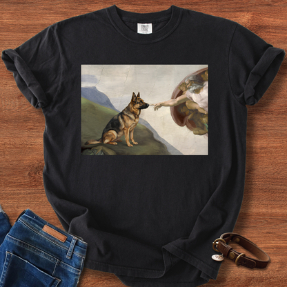 German Shepherd First Boop T-Shirt