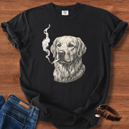 Golden Retriever Smoke T-Shirt