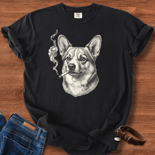 Corgi Smoke T-Shirt