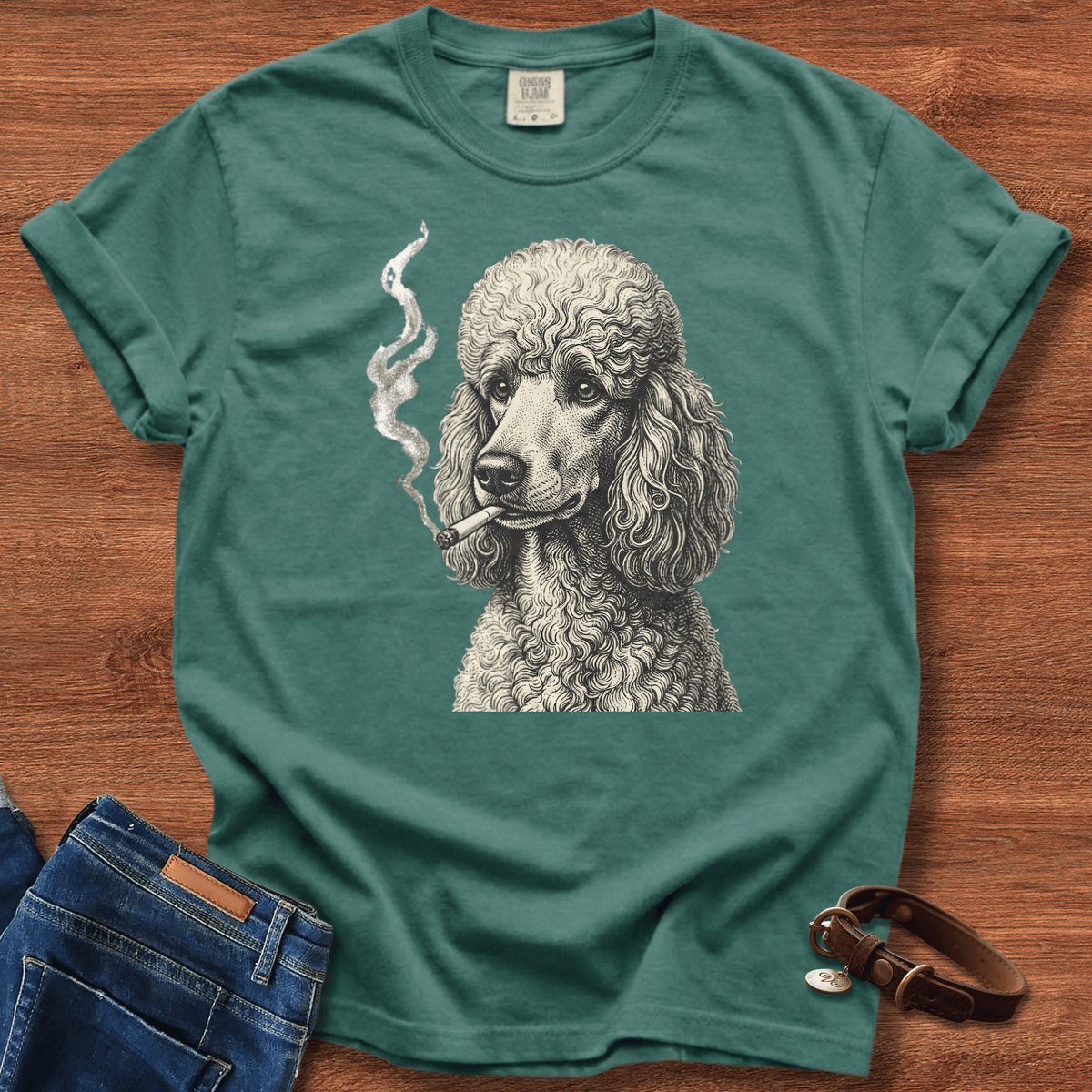 Poodle Smoke T-Shirt