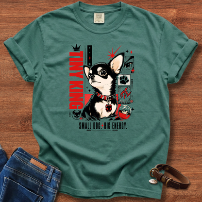 Chihuahua Tiny King Manga T-Shirt