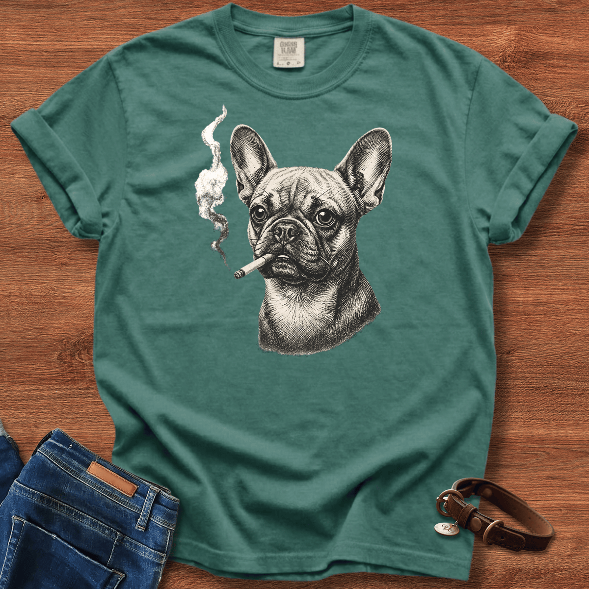 Frenchie Smoke T-Shirt