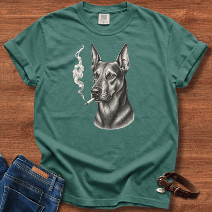 Doberman Shepherd Smoke T-Shirt