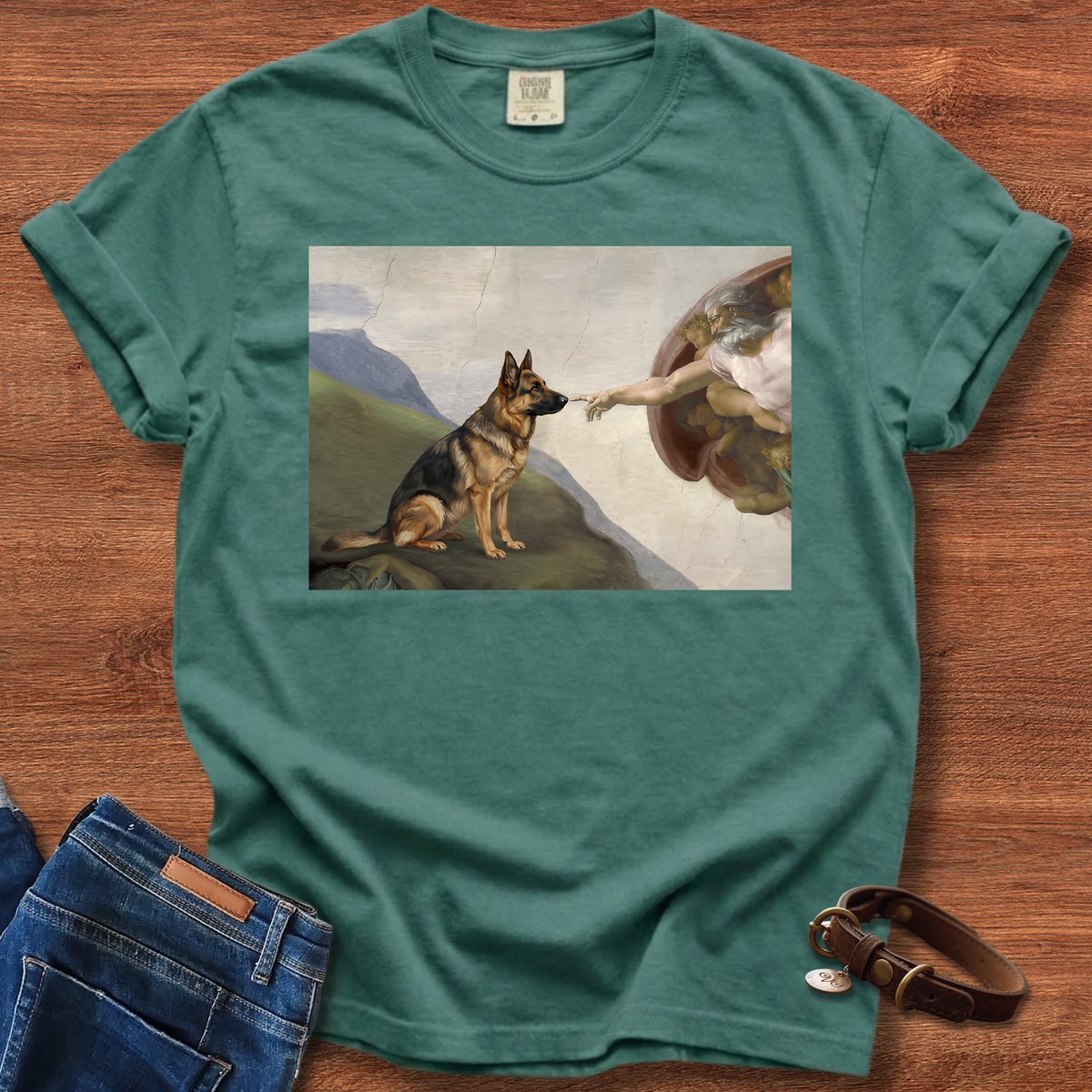 German Shepherd First Boop T-Shirt