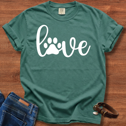 Love With A Paw T-Shirt